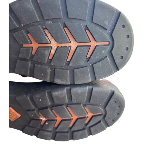 Muck Boots Men's Size 8 E Chore Farm Caramel Leather Waterproof Chelsea Boots - Picture 10 of 11